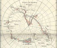 Gesamtkarte der Antarktis